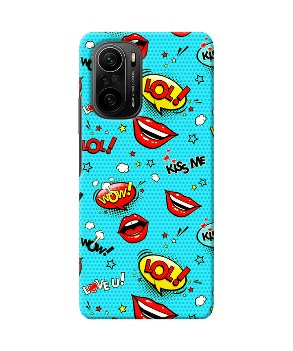 Lol lips print Mi 11X/11X Pro Back Cover