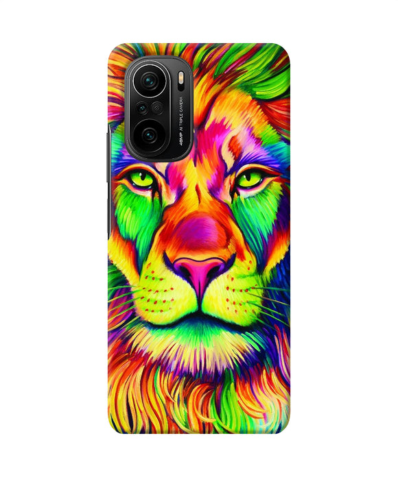 Lion color poster Mi 11X/11X Pro Back Cover