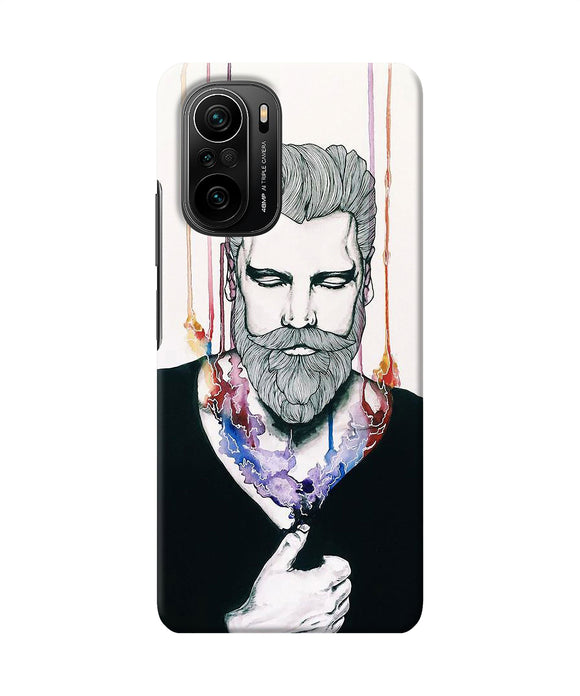 Beard man character Mi 11X/11X Pro Back Cover
