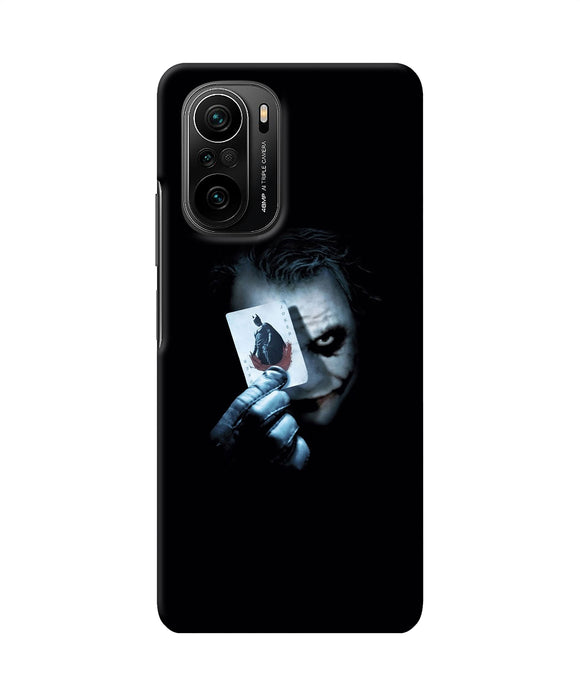 Joker dark knight card Mi 11X/11X Pro Back Cover