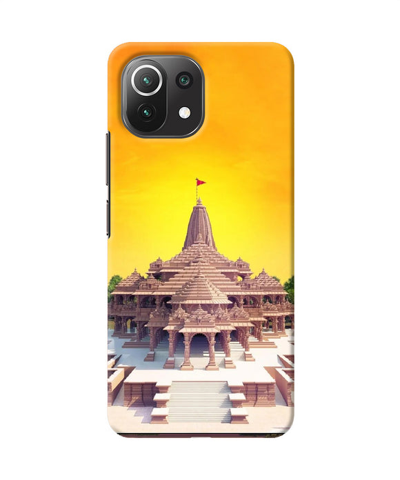 Ram Mandir Ayodhya Mi 11 Lite Back Cover