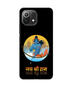 Black Jay Shree Ram Mi 11 Lite Back Cover