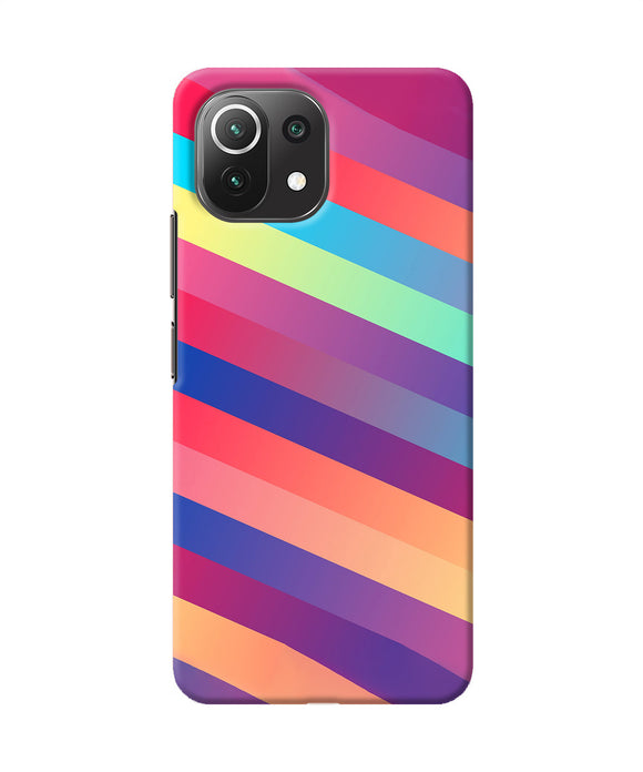 Stripes color Mi 11 Lite Back Cover