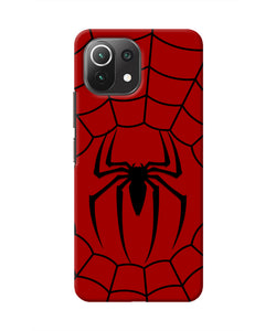 Spiderman Web Mi 11 Lite Real 4D Back Cover