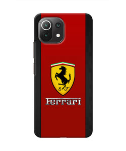 Ferrari Abstract Mi 11 Lite Real 4D Back Cover