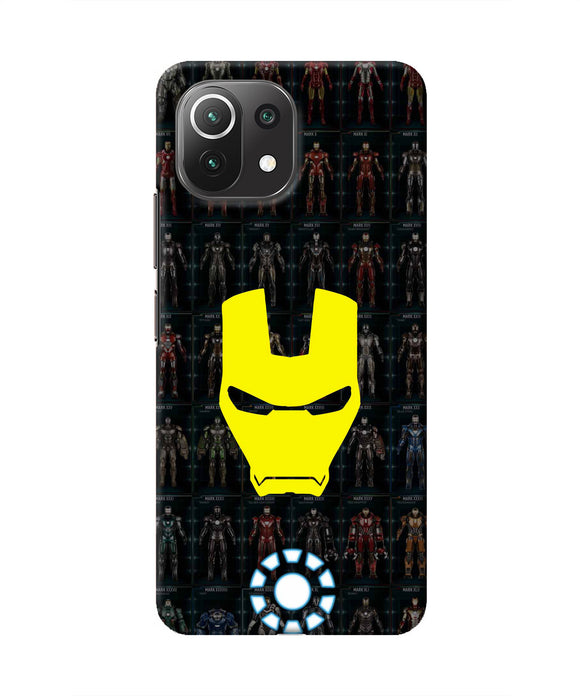 Iron Man Suit Mi 11 Lite Real 4D Back Cover