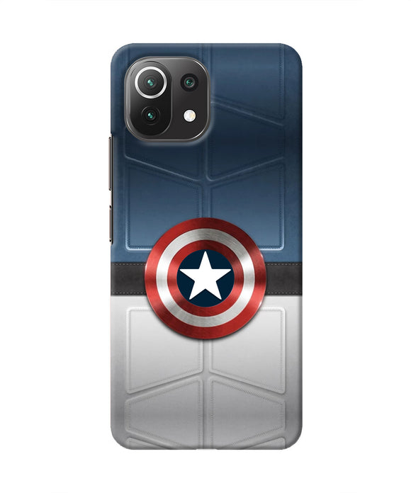 Captain America Suit Mi 11 Lite Real 4D Back Cover