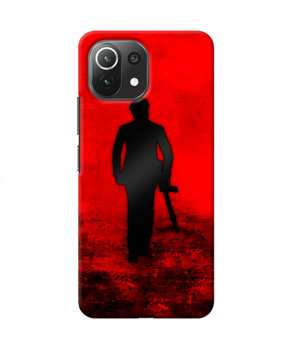 Rocky Bhai with Gun Mi 11 Lite Real 4D Back Cover