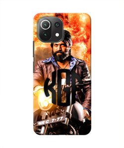 Rocky Bhai on Bike Mi 11 Lite Real 4D Back Cover