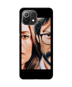 Money Heist Professor With Rachel Mi 11 Lite Back Cover