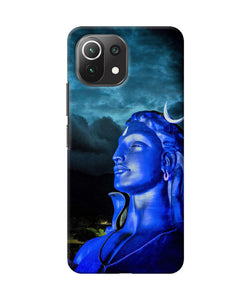 Adiyogi Blue Mi 11 Lite Back Cover