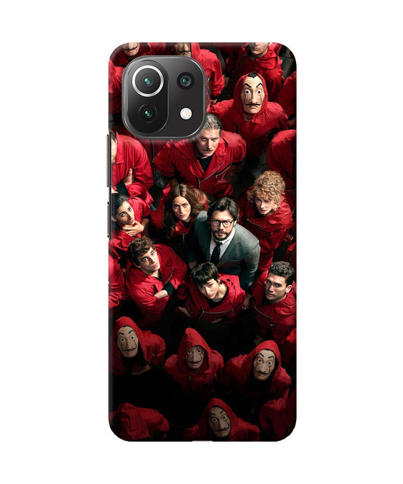 Money Heist Professor with Hostages Mi 11 Lite Back Cover