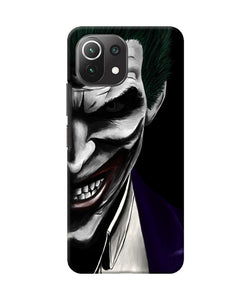 The joker black Mi 11 Lite Back Cover