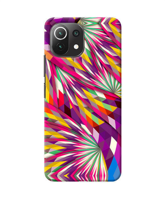 Abstract colorful print Mi 11 Lite Back Cover