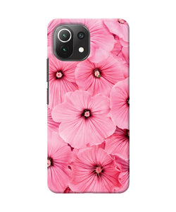 Pink flowers Mi 11 Lite Back Cover