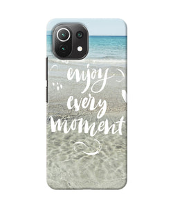 Enjoy every moment sea Mi 11 Lite Back Cover