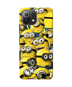 Minions crowd Mi 11 Lite Back Cover