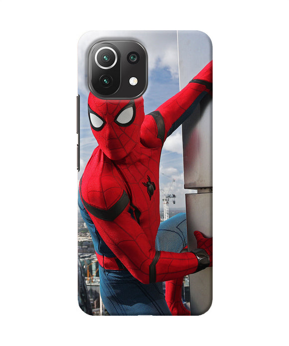 Spiderman on the wall Mi 11 Lite Back Cover