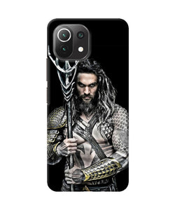 Aquaman trident black Mi 11 Lite Back Cover