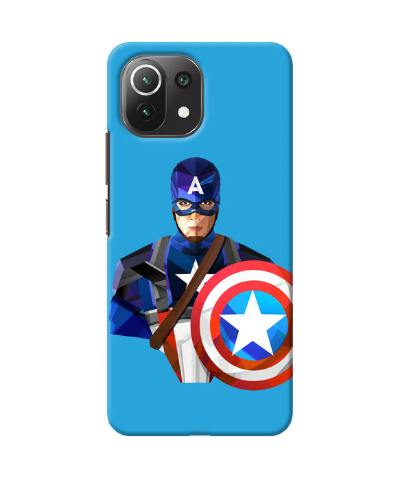 Captain america character Mi 11 Lite Back Cover