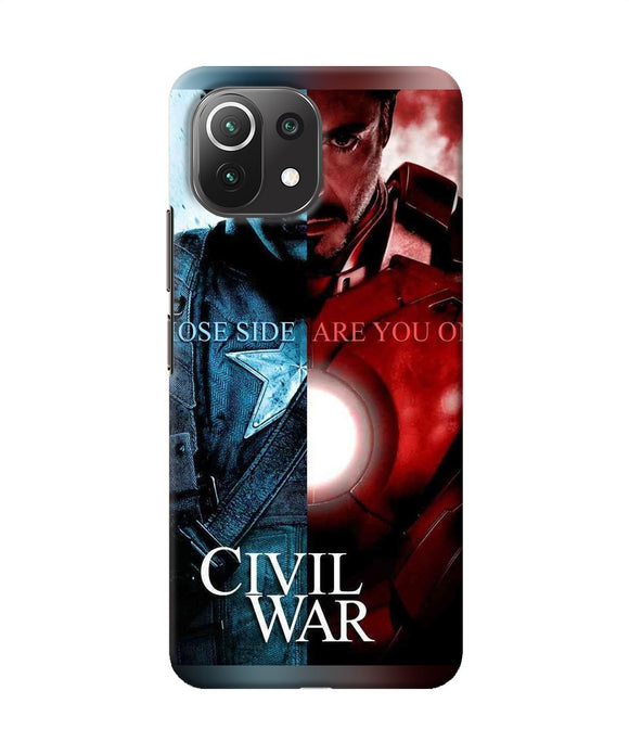 Civil war Mi 11 Lite Back Cover