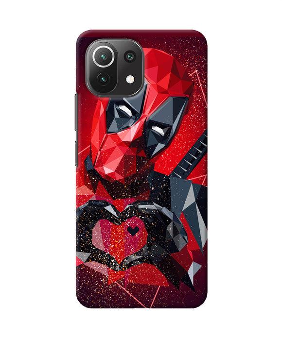 Deadpool love Mi 11 Lite Back Cover