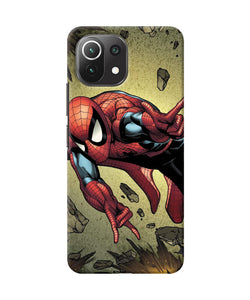 Spiderman on sky Mi 11 Lite Back Cover