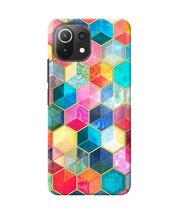 Abstract color box Mi 11 Lite Back Cover