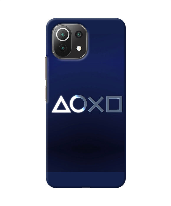 Aoxo logo Mi 11 Lite Back Cover