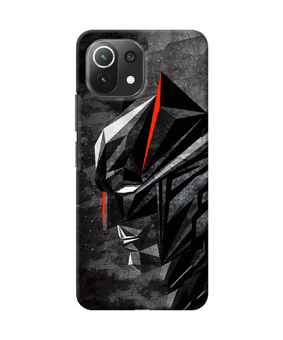 Batman black side face Mi 11 Lite Back Cover