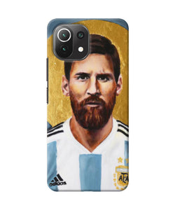 Messi face Mi 11 Lite Back Cover