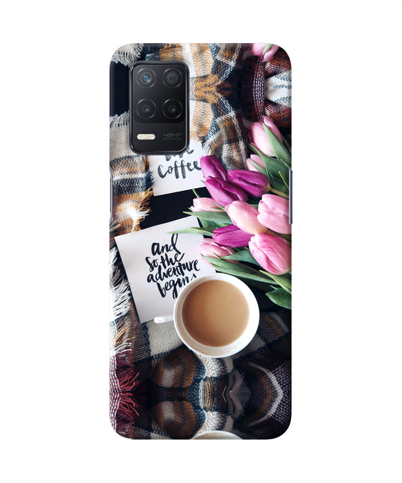 Love Coffee Quotes Realme 8 5G/8s 5G Back Cover