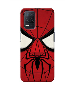 Spiderman Face Realme 8 5G/8s 5G Real 4D Back Cover