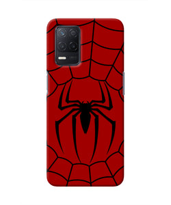 Spiderman Web Realme 8 5G/8s 5G Real 4D Back Cover