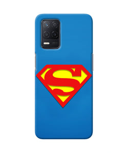 Superman Blue Realme 8 5G/8s 5G Real 4D Back Cover