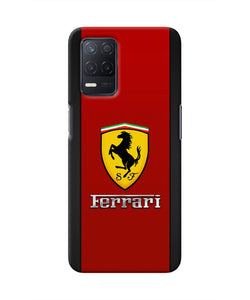 Ferrari Abstract Realme 8 5G/8s 5G Real 4D Back Cover