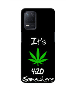 Weed Quote Realme 8 5G/8s 5G Real 4D Back Cover