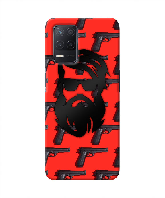 Rocky Bhai Beard Look Realme 8 5G/8s 5G Real 4D Back Cover