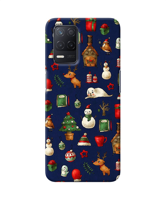 Canvas christmas print Realme 8 5G/8s 5G Back Cover