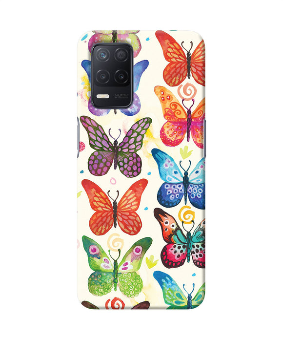 Abstract butterfly print Realme 8 5G/8s 5G Back Cover
