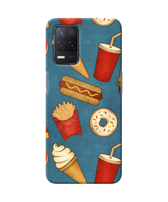 Abstract food print Realme 8 5G/8s 5G Back Cover