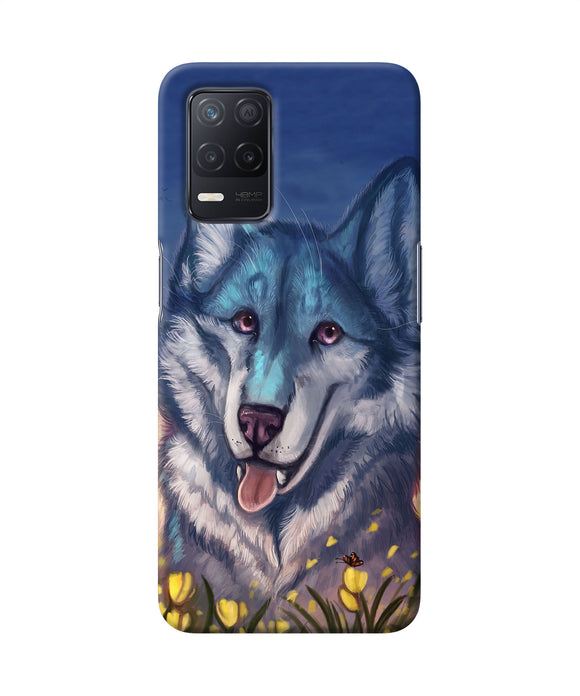 Cute wolf Realme 8 5G/8s 5G Back Cover