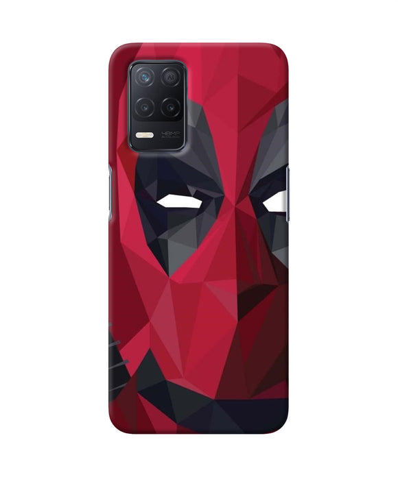 Abstract deadpool half mask Realme 8 5G/8s 5G Back Cover