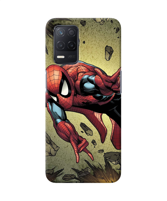 Spiderman on sky Realme 8 5G/8s 5G Back Cover