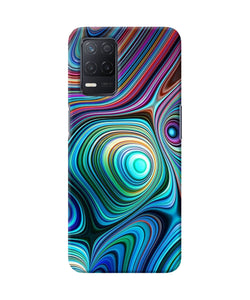 Abstract coloful waves Realme 8 5G/8s 5G Back Cover
