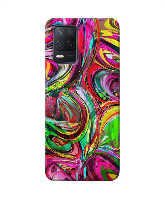 Abstract colorful ink Realme 8 5G/8s 5G Back Cover