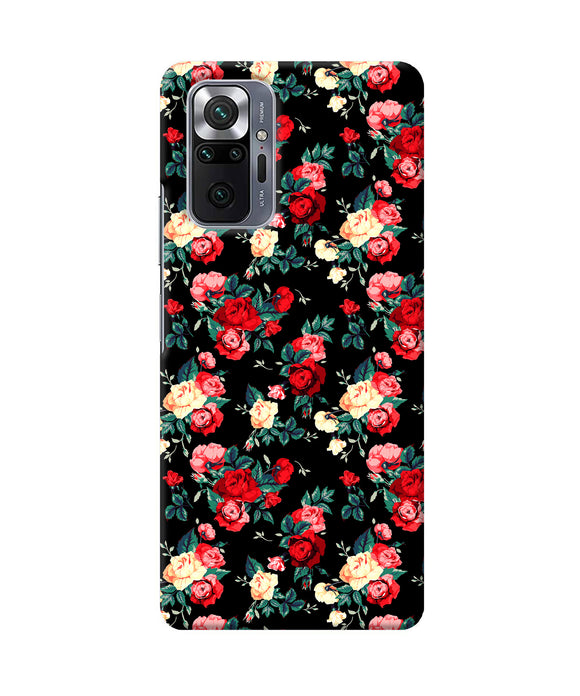 Rose Pattern Redmi Note 10 Pro Max Back Cover