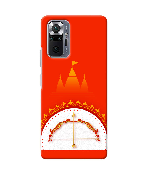 Ram Mandir Bow Arrow Redmi Note 10 Pro Max Back Cover