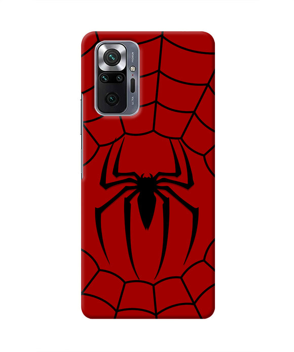 Spiderman Web Redmi Note 10 Pro Max Real 4D Back Cover