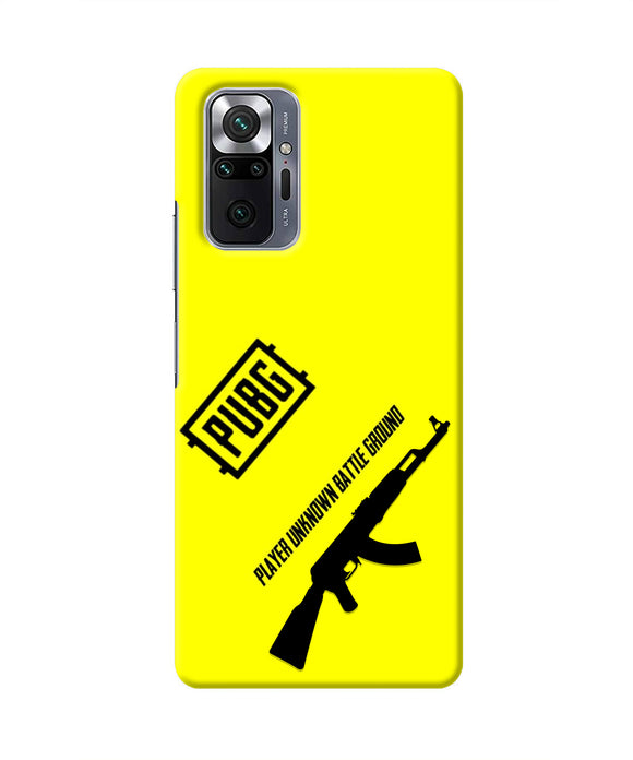 PUBG AKM Gun Redmi Note 10 Pro Max Real 4D Back Cover